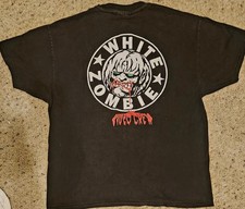 White Zombie Astro Creep Tour  Video Crew T-Shirt Adult XL