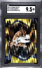 2022-23 Select Dyson Daniels RC Rookie Courtside #271 GOLD PRIZM /10 - SGC 9.5