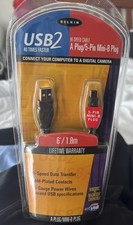 Belkin USB 2 Hi-Speed Cable 6' A to B Plug F3U133-06