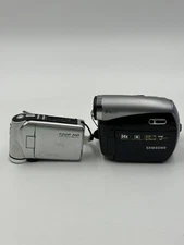 Samsung MiniDV Camcorder 34x Zoom + Aiptek 720P HD Digital Video Camera Lot