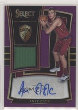 2017-18 Panini Select Rookie Jersey Purple /99 Ante Zizic #RJA-AZZ Auto 5w7