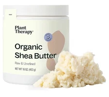 Plant Therapy Organic African Shea Butter Raw Unfiltered 16 Oz Moisturizer