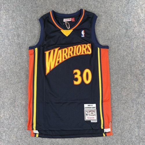 Golden State Warriors Stephen Curry Jersey Large Mitchell Ness HW 9-10 Throwback