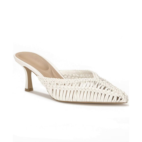 Women's I.N.C. International Concepts Georete Woven Pumps White Woven