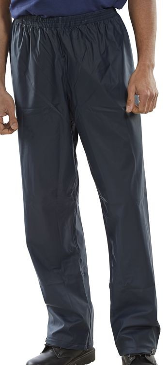 Beeswift Super Pu Trousers Navy Blue Size XL