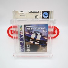 GBC Game Boy TEST DRIVE 6 - DODGE VIPER COVER - POP 1 WATA 9.6 A+! NEW & Sealed!