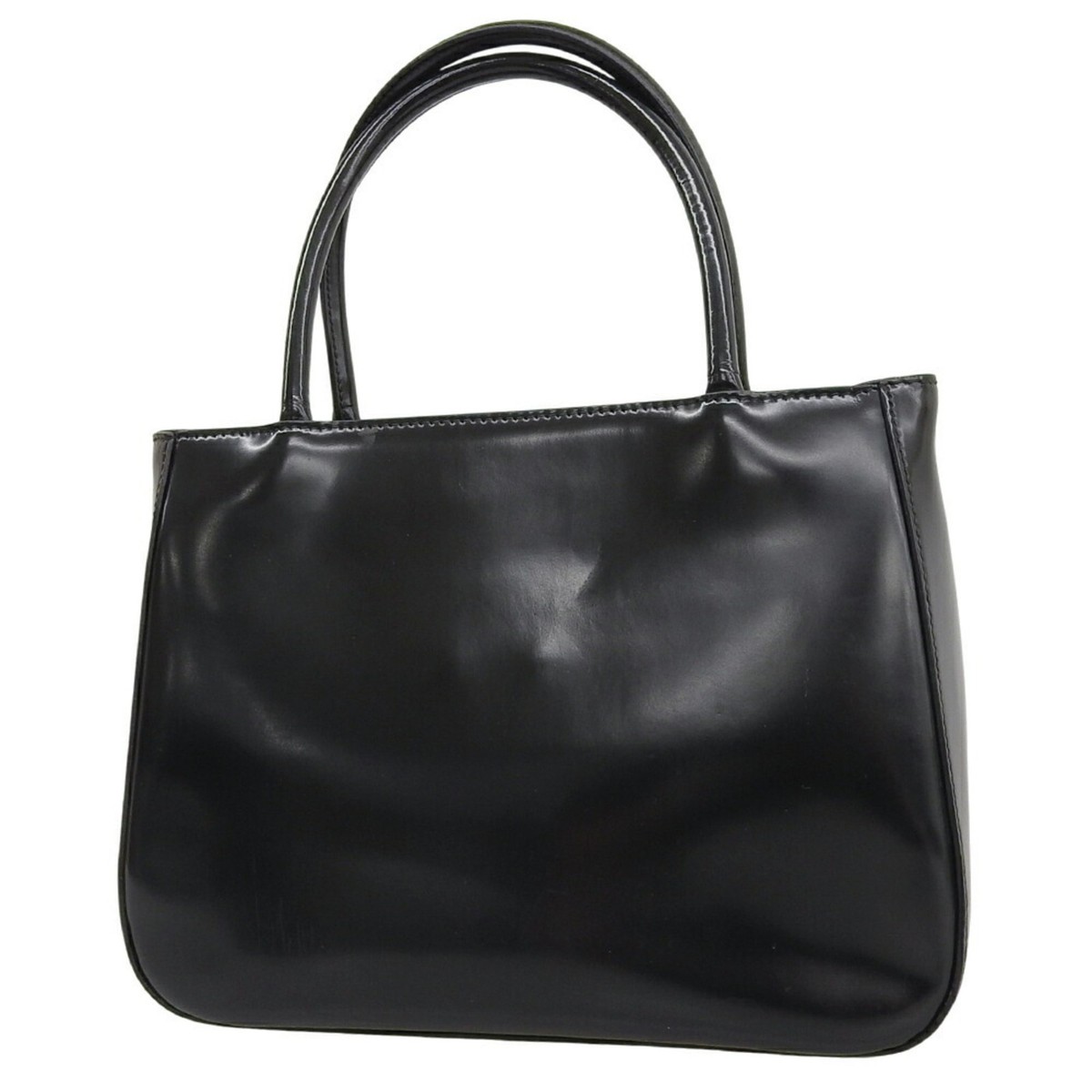 Prada SPAZZOLATO Triangle Bag in Black Leather (1BA320) GZl1d4fo