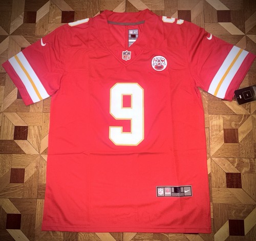 Kenneth Walker XL #9 Stitched Kansas City Chiefs Adult Game Jersey Red NWTS