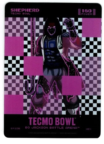 Bo Jackson Battle Arena Tecmo Bowl Shepherd CeeDee Lamb Big Pixel Hex 160 SSP