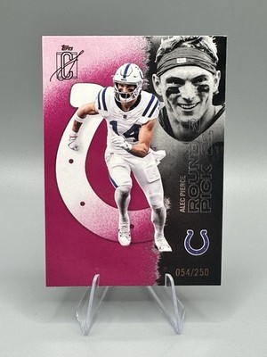 2025 Topps Signature Class  Football Alec Pierce /250 Indianapolis Colts