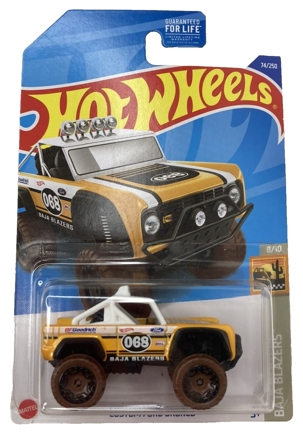 Mattel Hot Wheels 2022 Custom Ford Bronco Diecast
