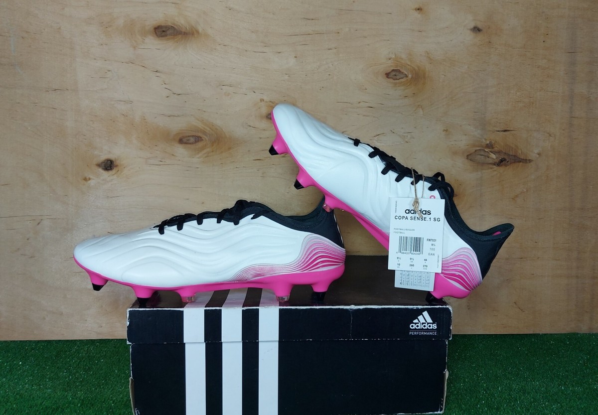 Adidas Copa Sense.1 SG FW7931 Elit White boots Cleats mens Adidas Copa Sense.1 SG FW7931 Elit White boots Cleats mens