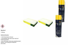 2x MANN FILTER Innenraumfilter MANNOL Klimareiniger für Opel Corsa C 1.2 1.0