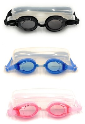 Pegaso Schwimmbrille Taucherbrille Silicon Anti-Beschlag UV Aufbewahrungsbox 