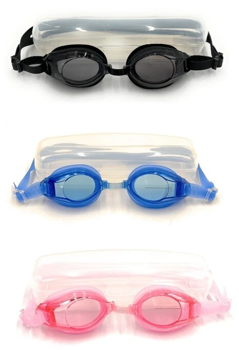 Pegaso Schwimmbrille Taucherbrille Silicon Anti-Beschlag UV Aufbewahrungsbox