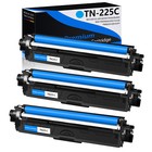 3PK TN225 TN221 Cyan Toner Cartridge for Brother HL-3140CW HL-3170CDW Printer