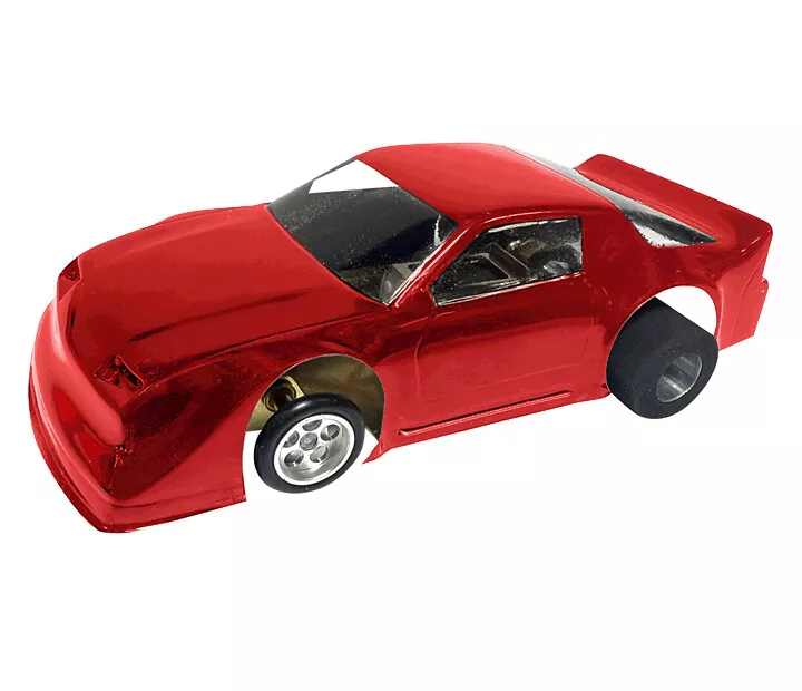 1 32 Slot Car STOMP 3rd Gen Camaro 30K RPM Motor Mid America 350D Red WOMP
