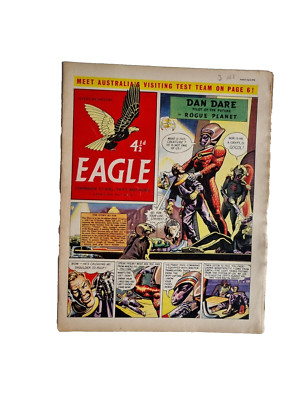 Adler Comic Vol. 7, Nr.14, 6. April 1956 Dan Dare in Rogue Planet