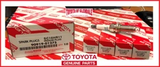 TOYOTA SCION LEXUS GENUINE OEM IRIDIUM SPARK PLUG SET OF 4 FAST SHIP 90919-01275