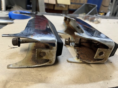 1967-1972 Ford truck front bumper guards OEM 67-72 - Picture 8 of 9