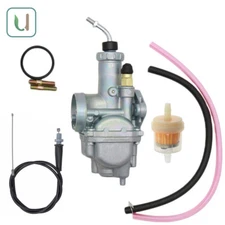 For Yamaha Tri Moto 225 YTM225DX Tri Moto 200 YTM200 Carburetor + Throttle Cable