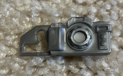 VTG Barbie doll camera silver accessory 1/6 Scale for 12 Inch Action Figures EUC