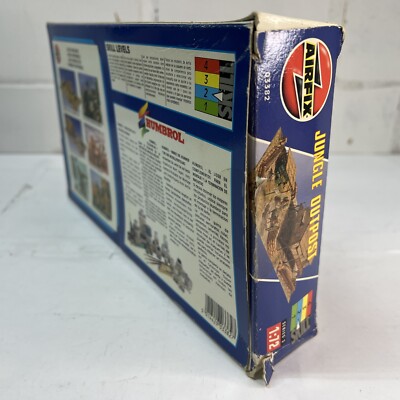 Vintage Airfix 1:72 Jungle Outpost Diorama Model Kit - New