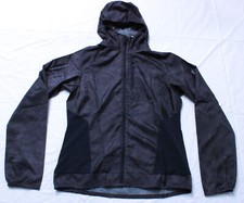 Salomon Women's Bonatti Cross Full-zip Hoodie Lc7 Periscope/ao/black Size Xs Nwt