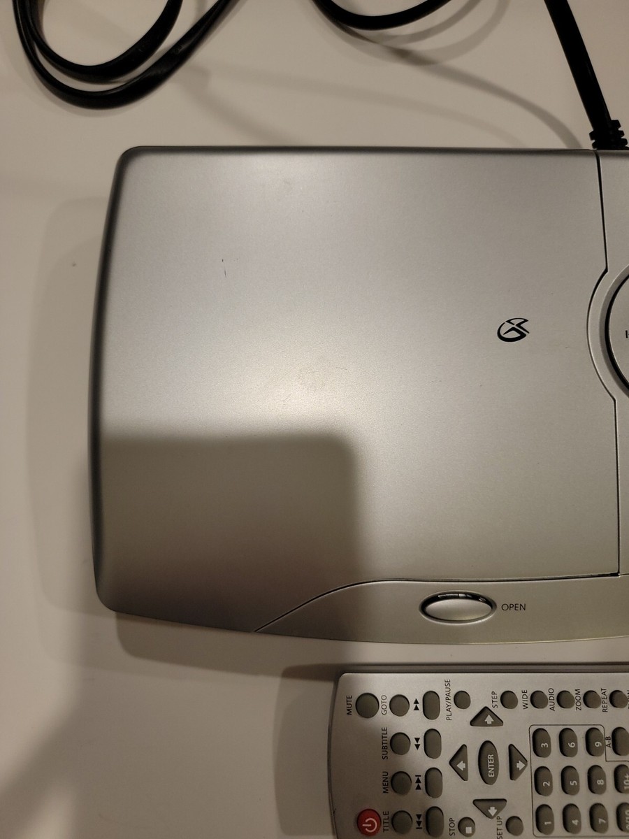 Vintage GPX Portable DVD Player Model D108S Tested Powers On AV
