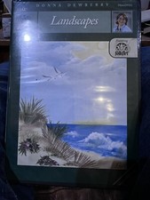Plaid Donna Dewberry One Stroke Landscapes Folk Art painting crafting DVD