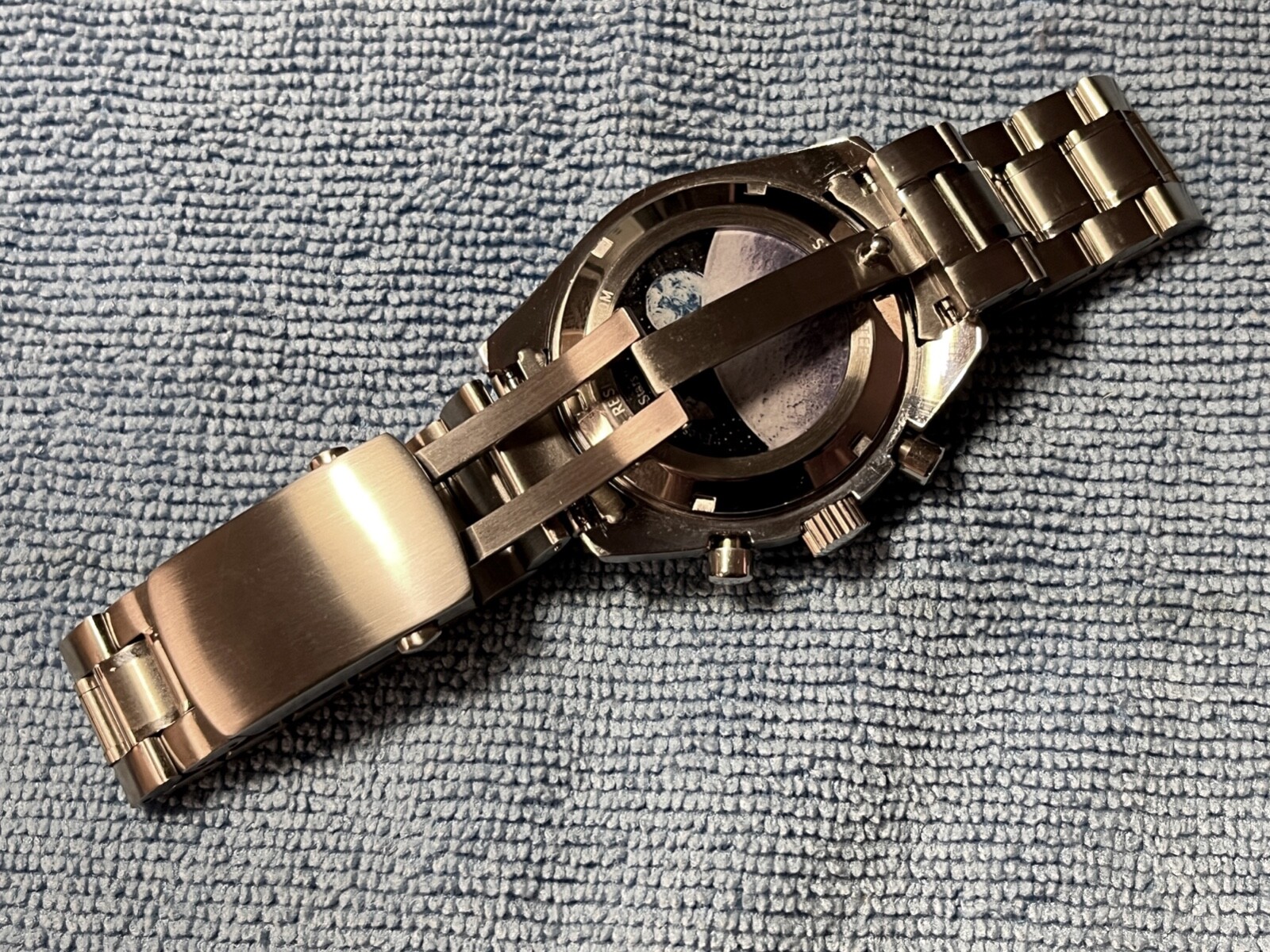 Stainless Steel Case Modified OMEGA X Swatch MoonSwatch Mission To