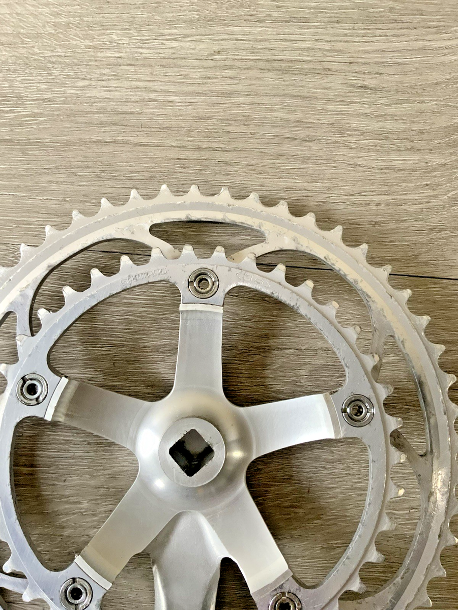 Pédalier Shimano 600 Ultegra 6400 Double 53-39 Dents - 172,5 Mm - Occasion