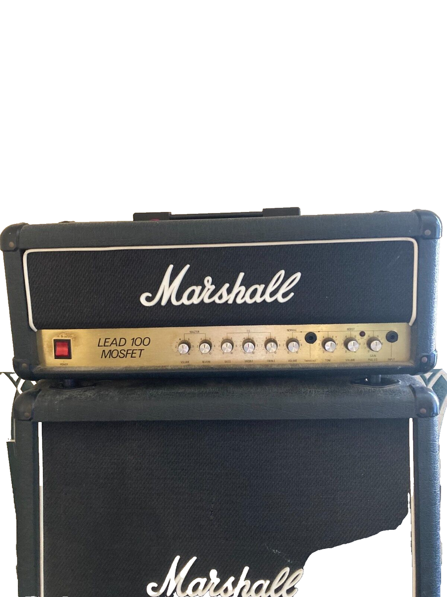 Marshall LEAD 100 MOSFET/1965 LEAD 4×10 ギターアンプ ag-025 Marshall Mosfet Lead 100 Head & 1965 Cabs (Used)