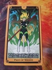 Marvel Heroclix X of Swords Tarot Card TW011 Page of Wands New