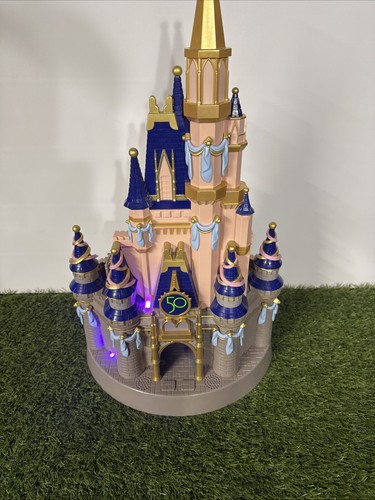 Walt Disney World Parks 50th Anniversary Cinderella Castle Playset Light Up 24” - Picture 5 of 24
