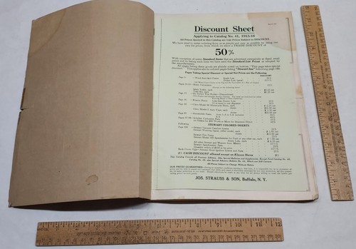 AUTO-CATALOG No. 41 1915-1916 JOS. STRAUSS & SON - Automobile / Motorcycle / Bic - Foto 3 di 14