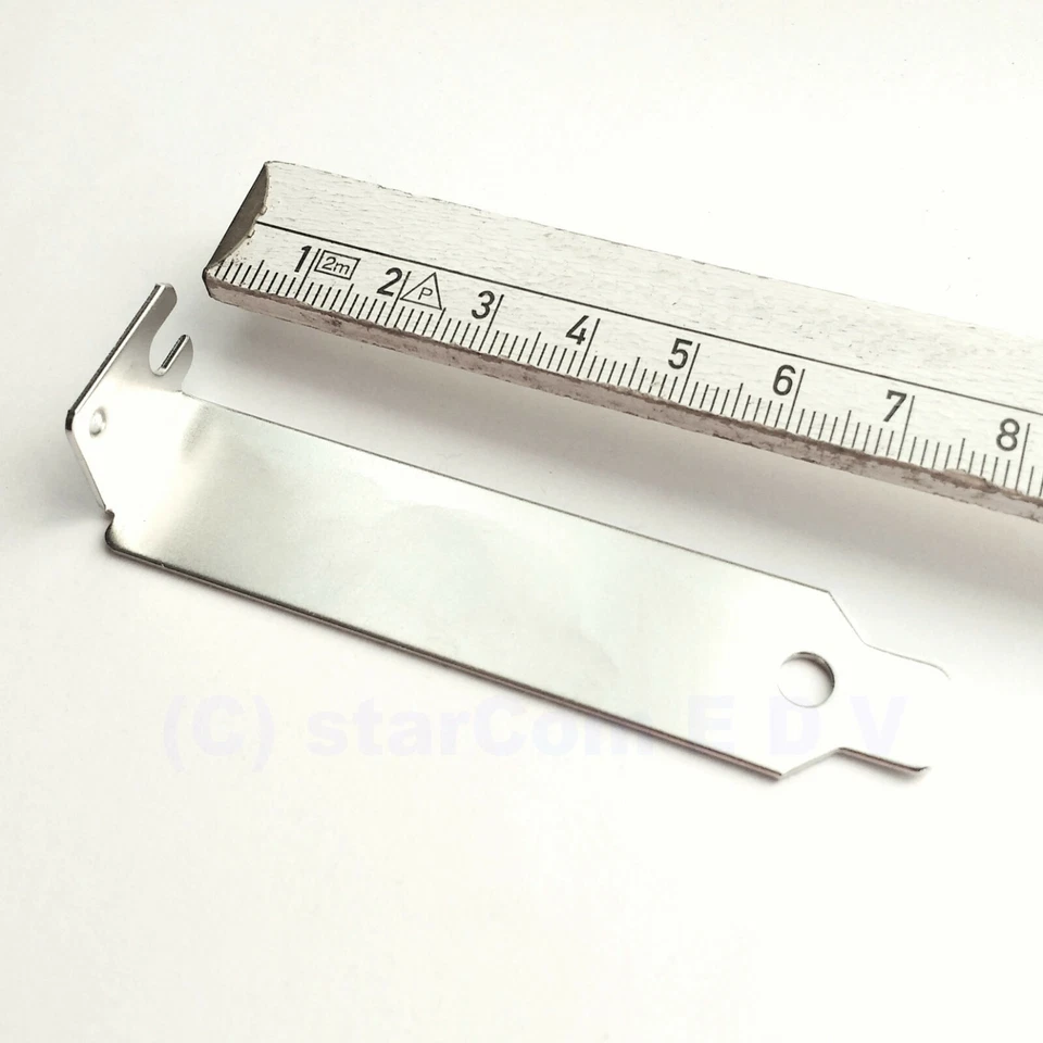 3x Low-Profile Slotblech Slotblende kurz Blind-Blende Abdeckung Bracket Cover - Bild 2 von 2