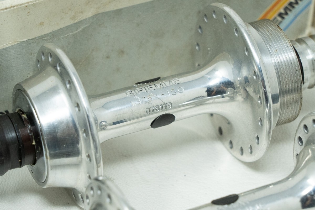 Moyeux Avant Gipiemme Sprint 36H, Aluminium, Vélo Course, Italie, Vintage 80's