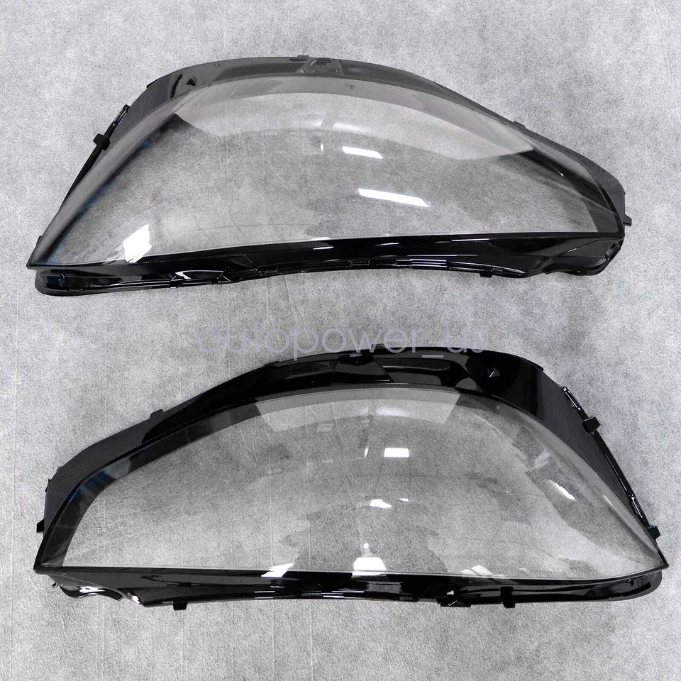 Cubierta de lente de faro para Mercedes-Benz W223 Clase S S400 S500 S580 2020-2023 Foto 4 de 4