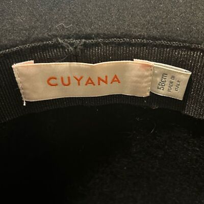 Cuyana Hat - Black Felted size 58 | eBay display picture 3
