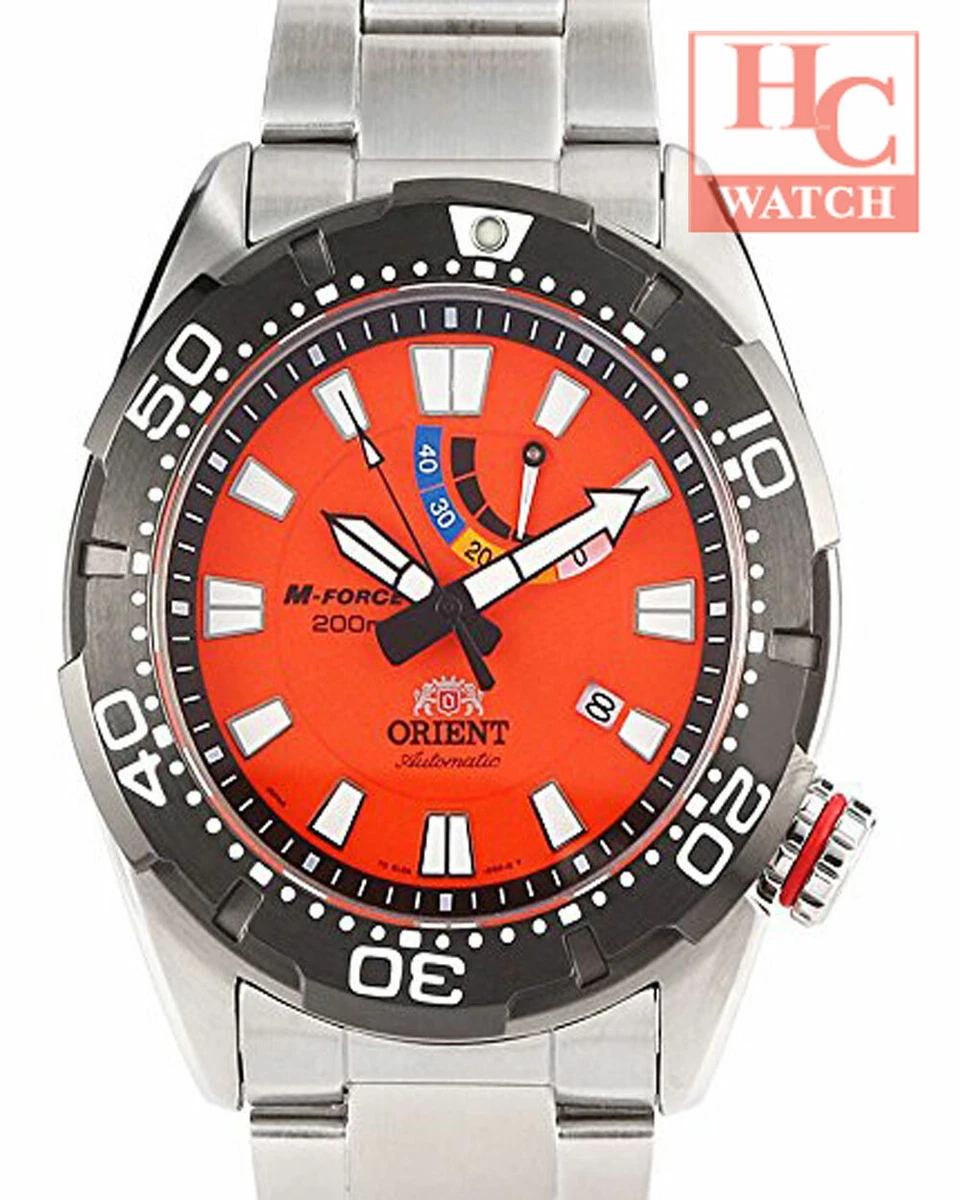 Orient m force bravo best sale orange