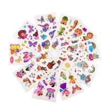 10 Fairy Tattoo Sheets   Non-Toxic Waterproof Kids Party Tattoos