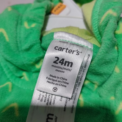 Carter's Baby Cactus Halloween Costume 24M Month Tights Green Flower Pot Desert - Picture 3 of 7