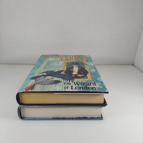 The Gates of Sleep & The Wizard Of London Mercedes Lackey HCDJ Lot Elemental Ser - Picture 3 of 16