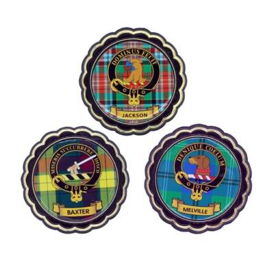 Lang Syne Publishers Ltd Clan Crest Fridge Magnet A-L - Various Clans Available