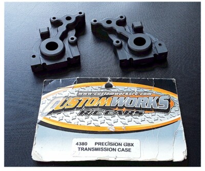 RC Car 4380 Custom Works Precision transmission Case GBX Intimidator Enforcer 