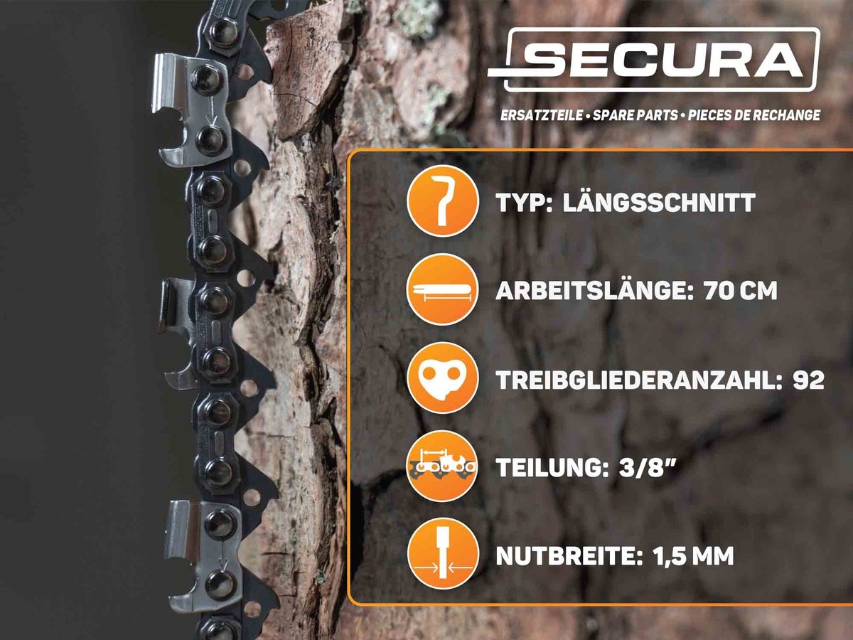 SECURA Kurbelwellenlager Für Husqvarna 3120 XP Motorsäge – Passgenauer Ersatz
