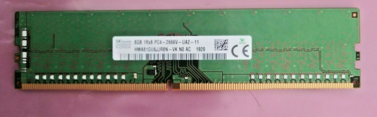 メモリー SKhynix 8GB 1Rx8 PC4-2666V 23枚 ジャンク SK HYNIX 8GB 1RX8 DDR4 SO-DIMM PC4-21300 2666MHZ Memory Module