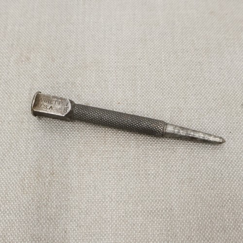 Vtg Starrett 1/8" Nail Set Center Punch Knurled 4in Long eBay