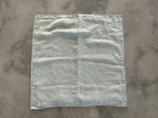 Ralph Lauren Home Cassie Sonya EURO Pillow Sham Linen/Velvet Celadon